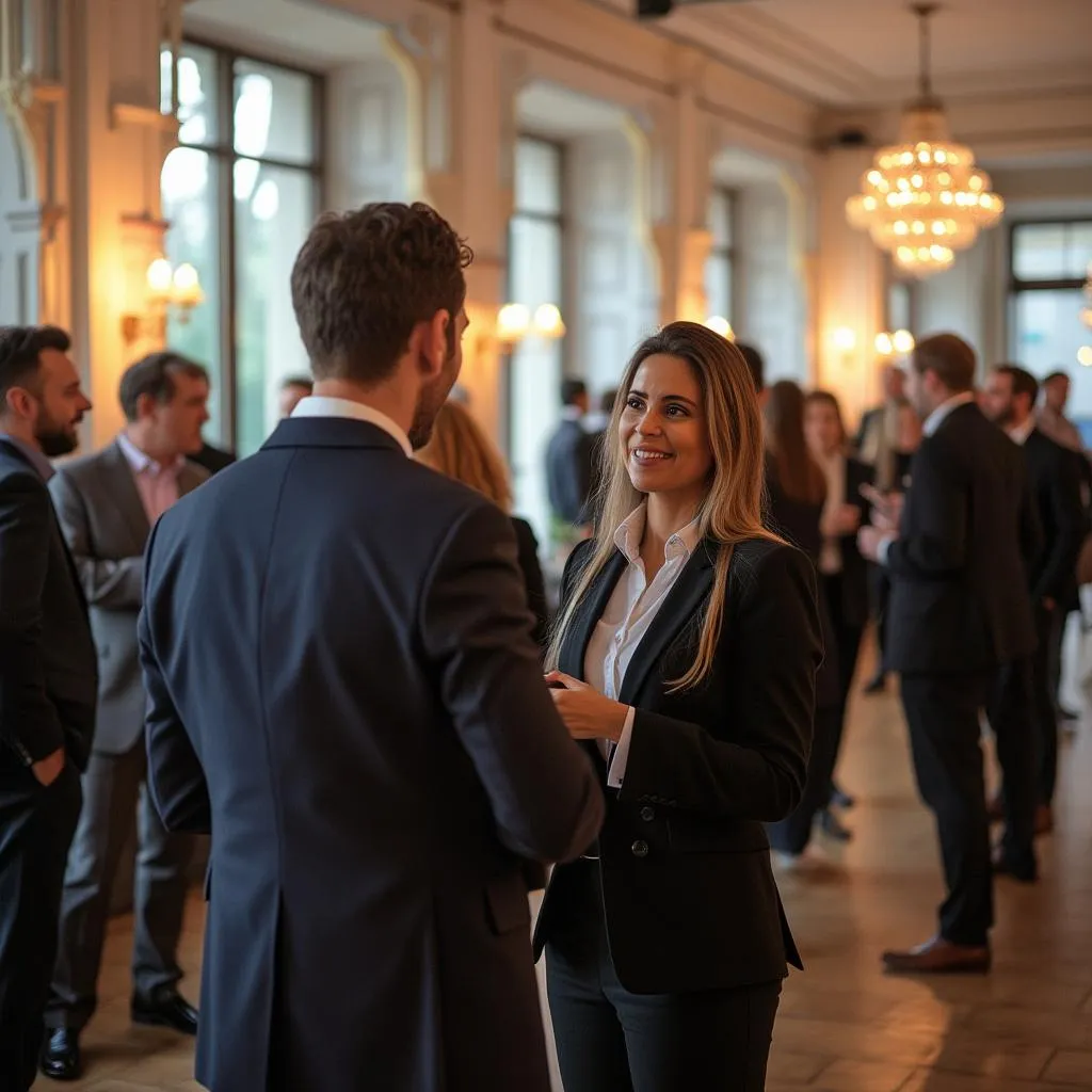 Evento de networking de la industria